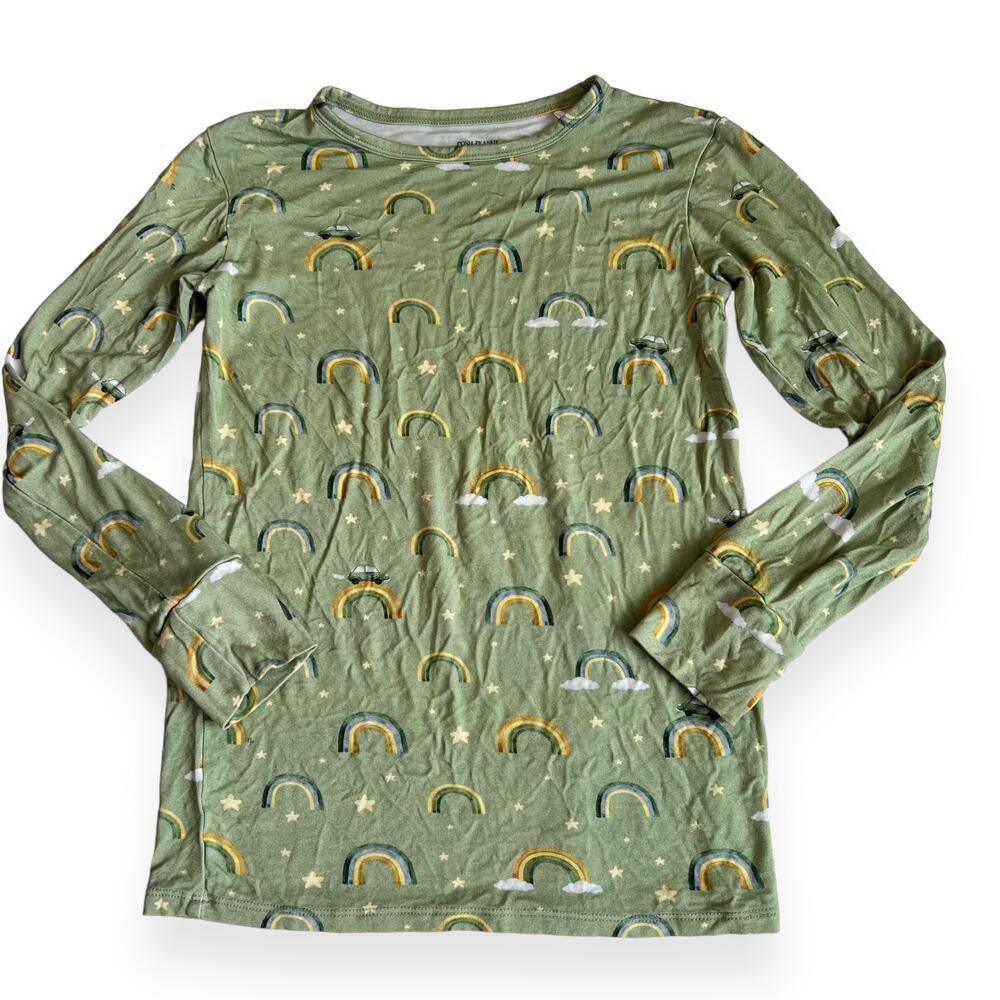 Posh Peanut Rainbow PJ Top